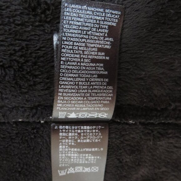The north face women's winter jacket size XL black/white inside thick fleece - Picture 9 of 13